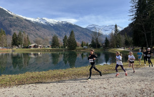 Vice champions départemental de cross !!