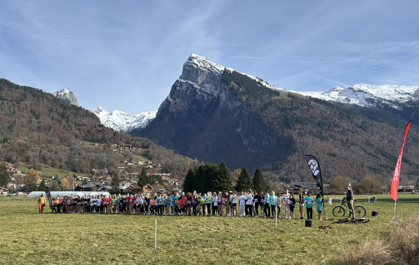 Vice champions départemental de cross !!